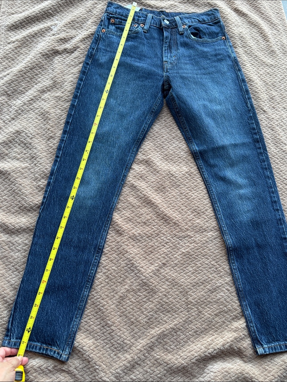 Classic Straight Men's Jeans — Dark Blue